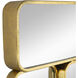 Keeley 32 X 24 inch Gold Wall Mirror