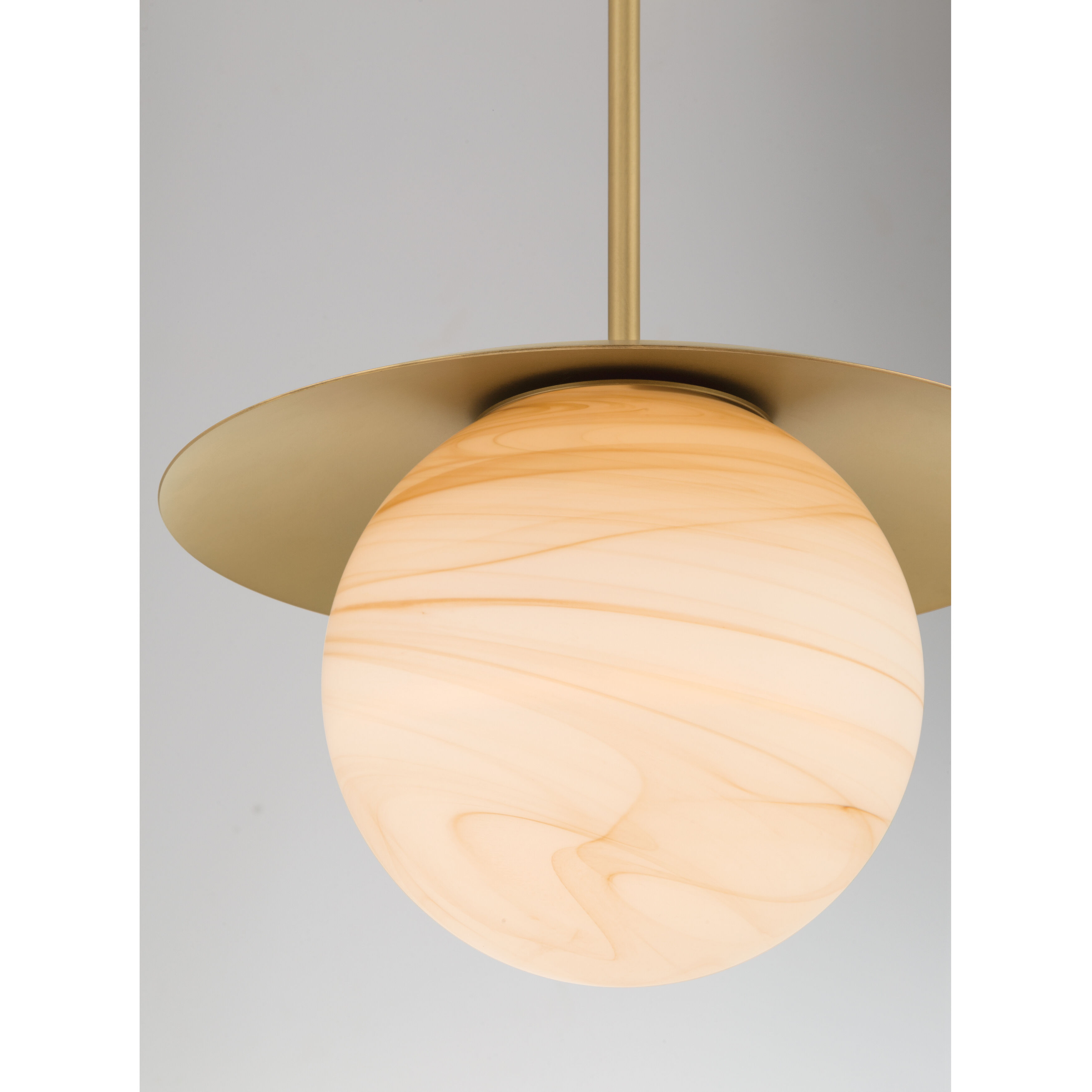 Olenne 1 Light 14 inch Legacy Brass Pendant Ceiling Light