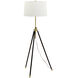 Tripod 46 inch 150.00 watt Black Floor Lamp Portable Light