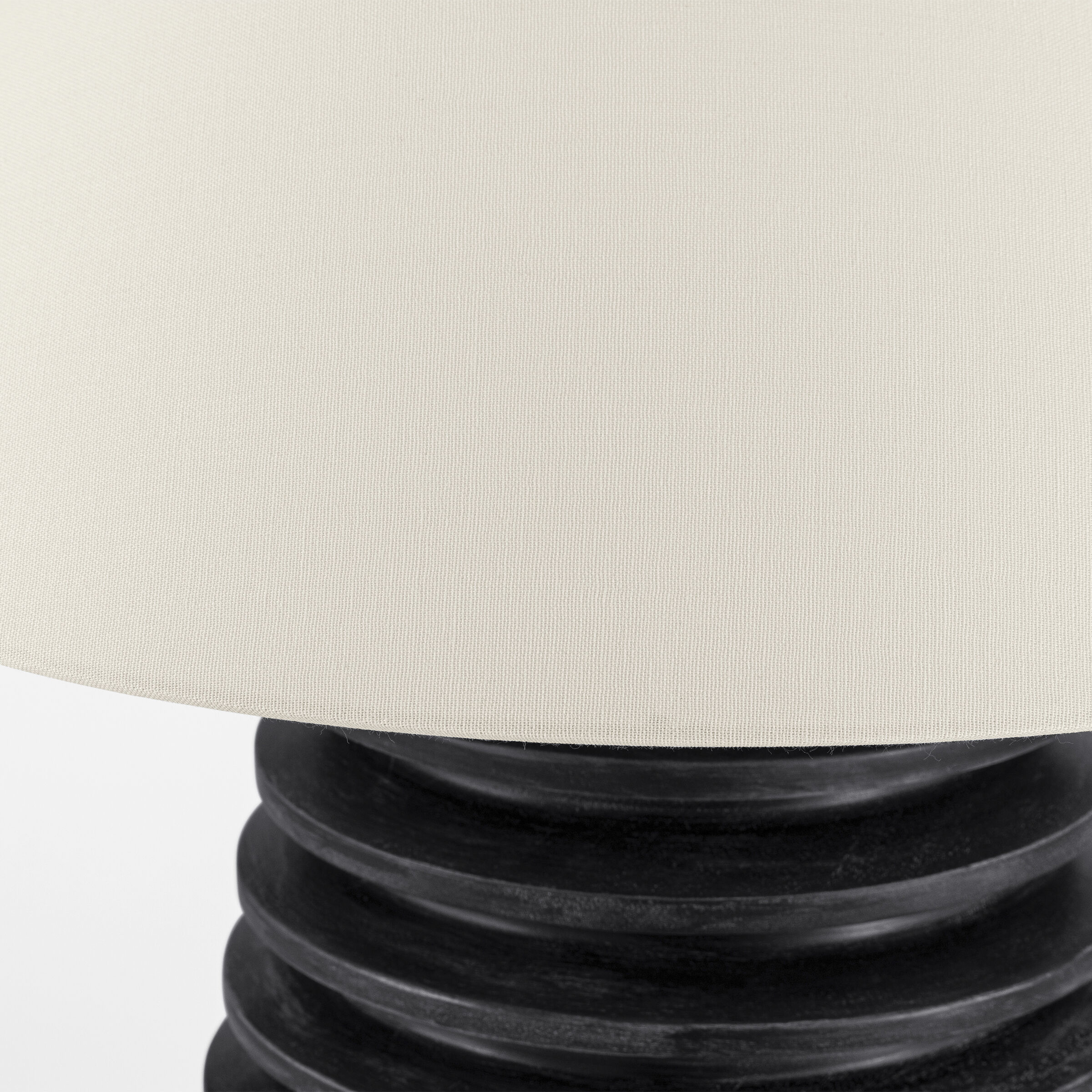 Kelly Wearstler Crenelle 27.5 inch 15 watt Ebonized Birch Stacked Table Lamp Portable Light