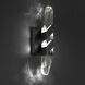 Beyond Traverse LED 4.8 inch Black Bath Vanity & Wall Light