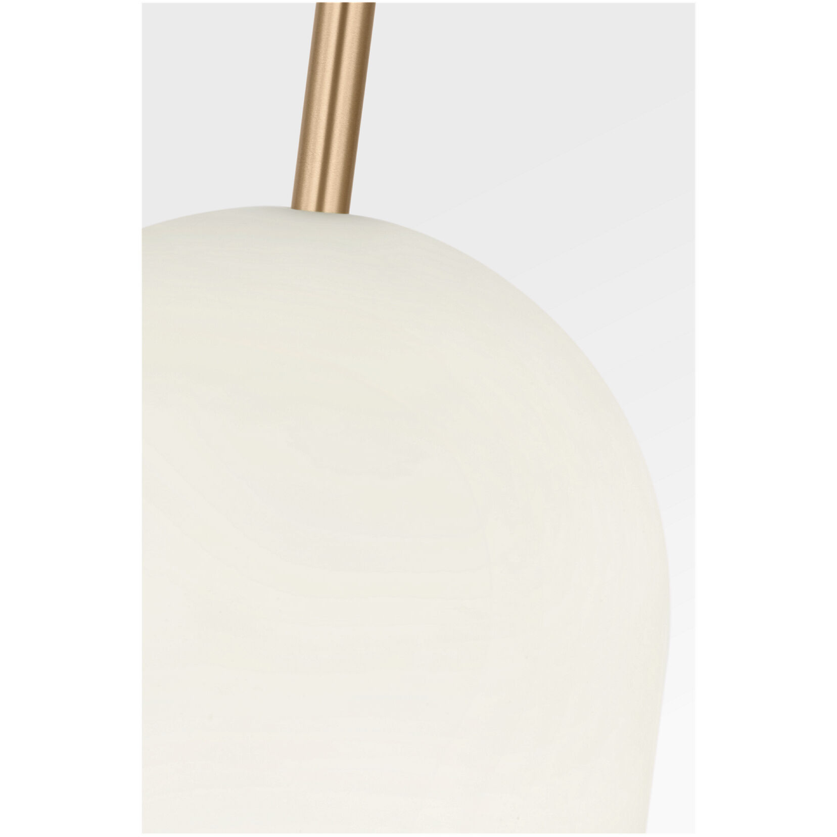 Neblina LED 10 inch Satin Brass Pendant Ceiling Light
