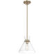 Amarella 1 Light 10 inch Modern Gold Pendant Ceiling Light
