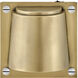 Scout LED 7 inch Heritage Brass Indoor Wall Sconce Wall Light