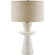 Cantata 30 inch 150 watt Off-White Distressed Table Lamp Portable Light