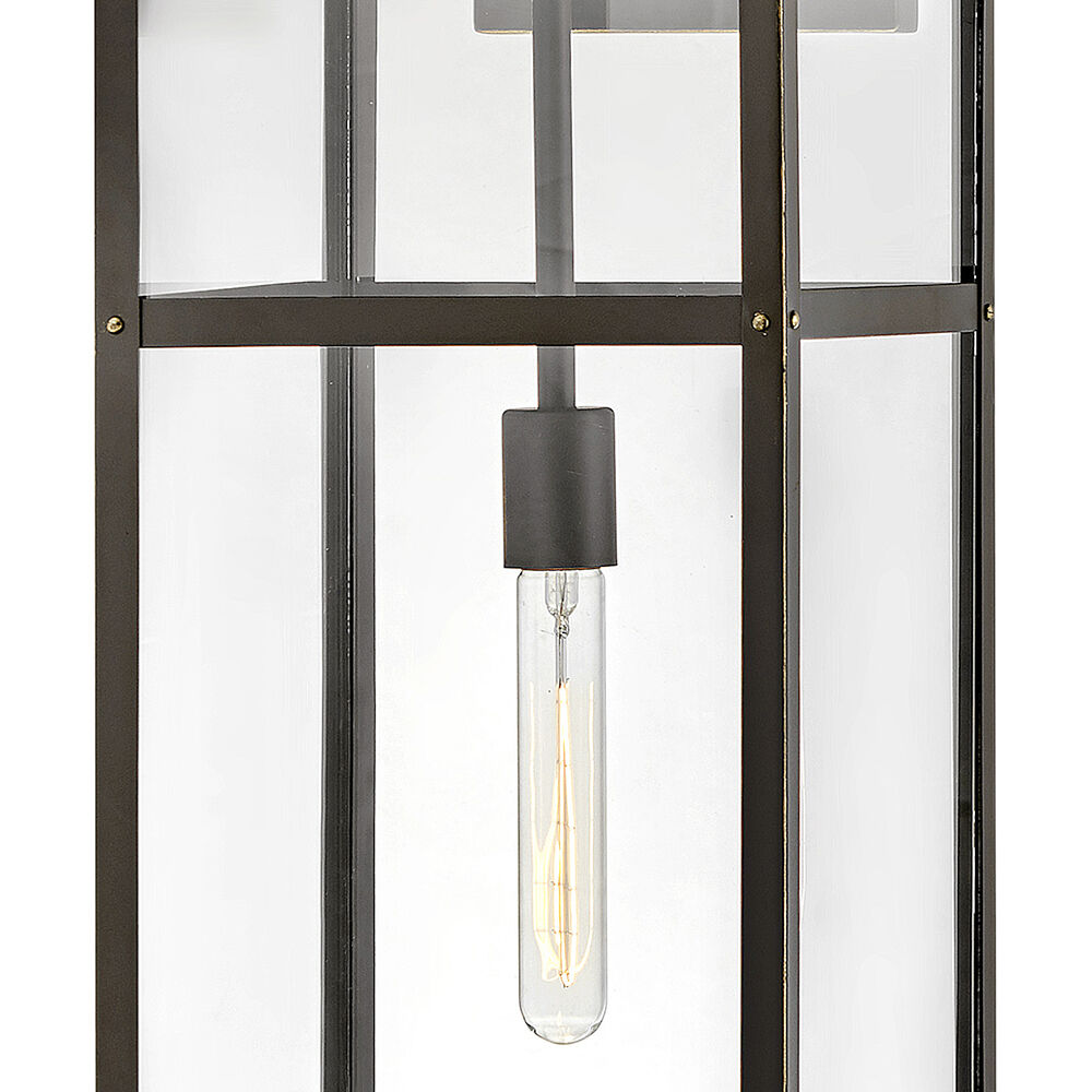 Estate Series Porter Outdoor Wall Mount Lantern in Oil Rubbed Bronze, Non-LED, Open Air