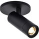 Brentwood LED 4.6 inch Matte Black Flush Mount Ceiling Light