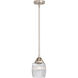Nouveau 2 Colton 1 Light 6 inch Brushed Satin Nickel Mini Pendant Ceiling Light