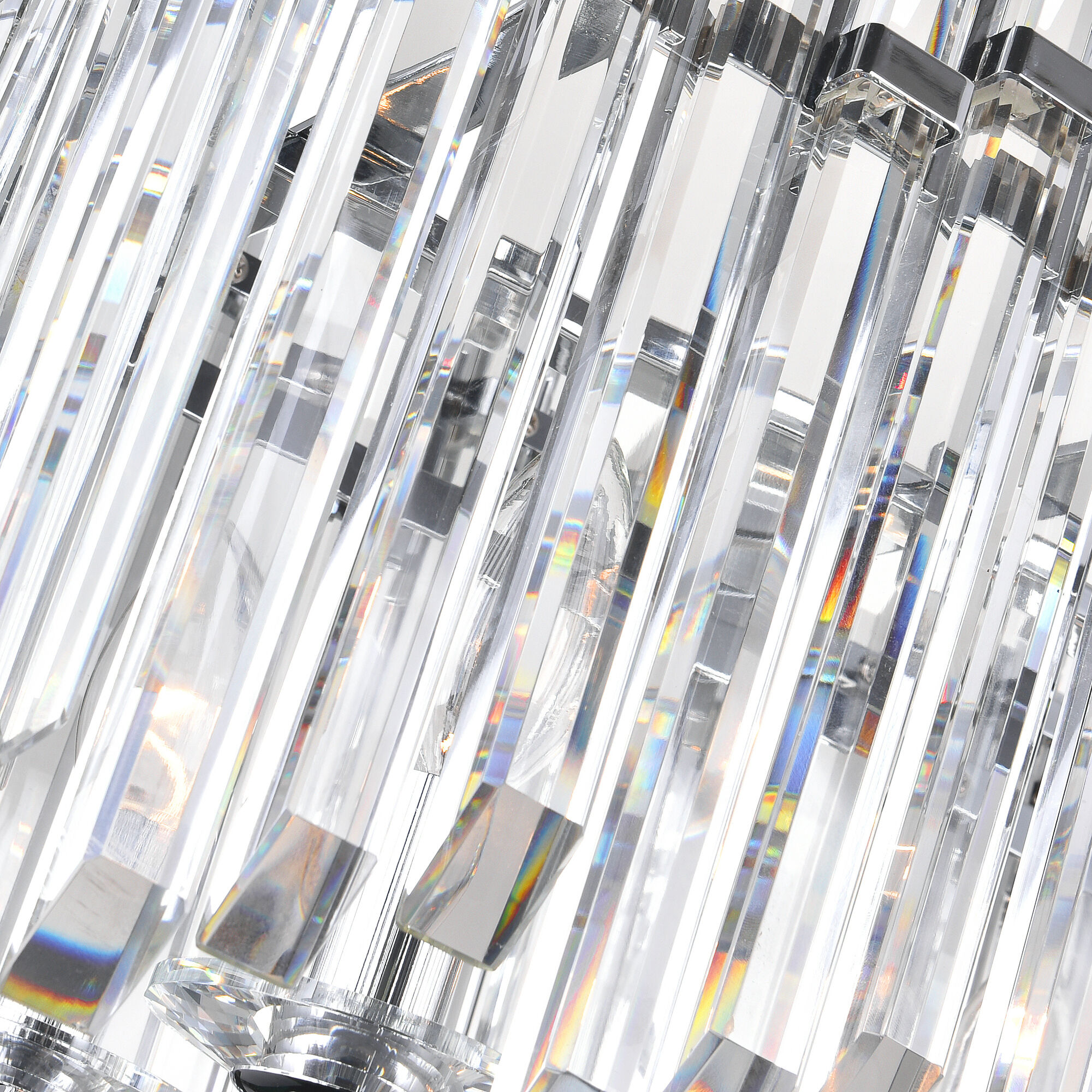 Henrietta 1 Light 8 inch Chrome Wall Light