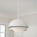 Jensen 1 Light 17.25 inch Matte White Pendant Ceiling Light