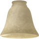 Fort Worth Cream Mottled Scavo 6 inch Glass Shade
