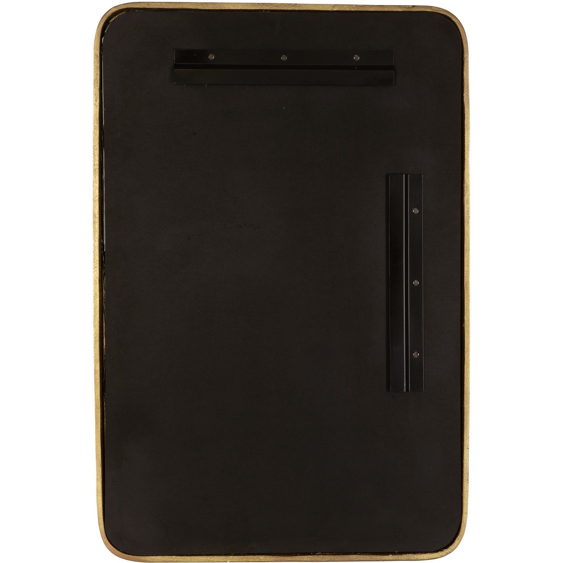 Vestry 35.5 X 24 inch Antique Brass Mirror