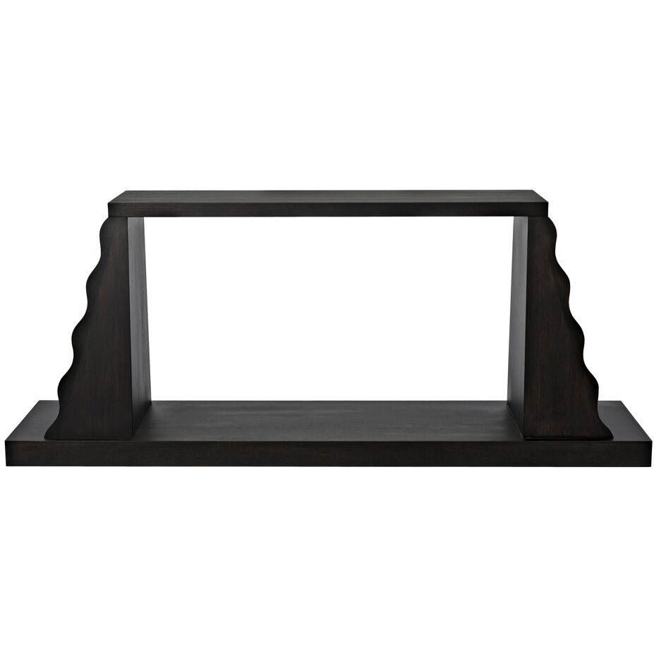 Aurora 72 X 18 inch Ebony Walnut Console