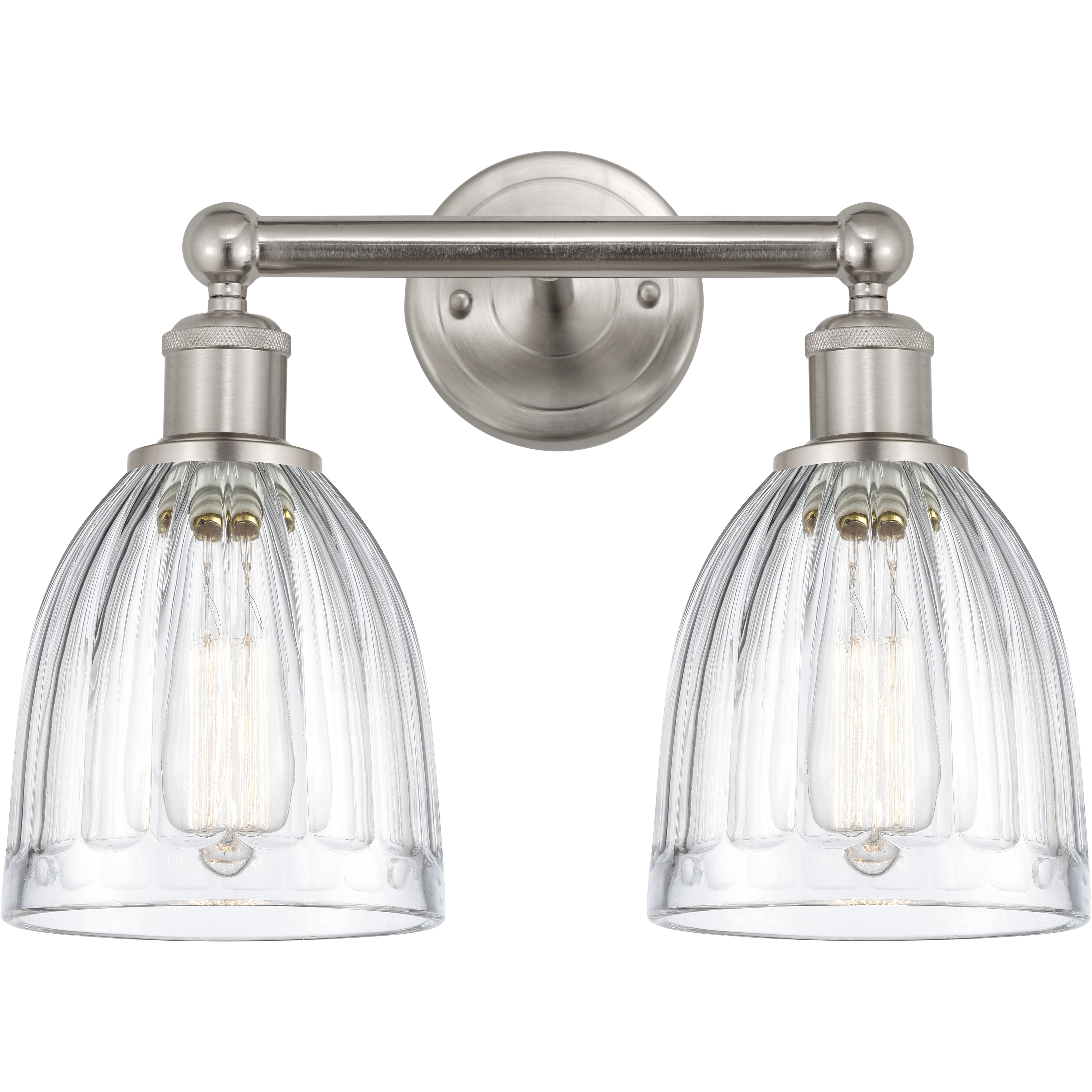 Edison Brookfield 2 Light 14.75 inch Bathroom Vanity Light