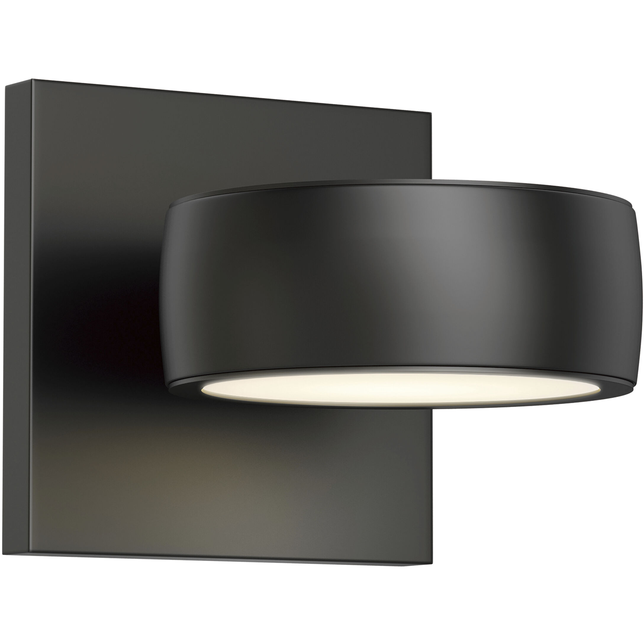 Modular LED 5 inch Black Outdoor Wall Sconce
