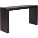 Jennifer 58 inch Black Console Table