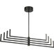 Articular LED 36 inch Coal Chandelier Ceiling Light