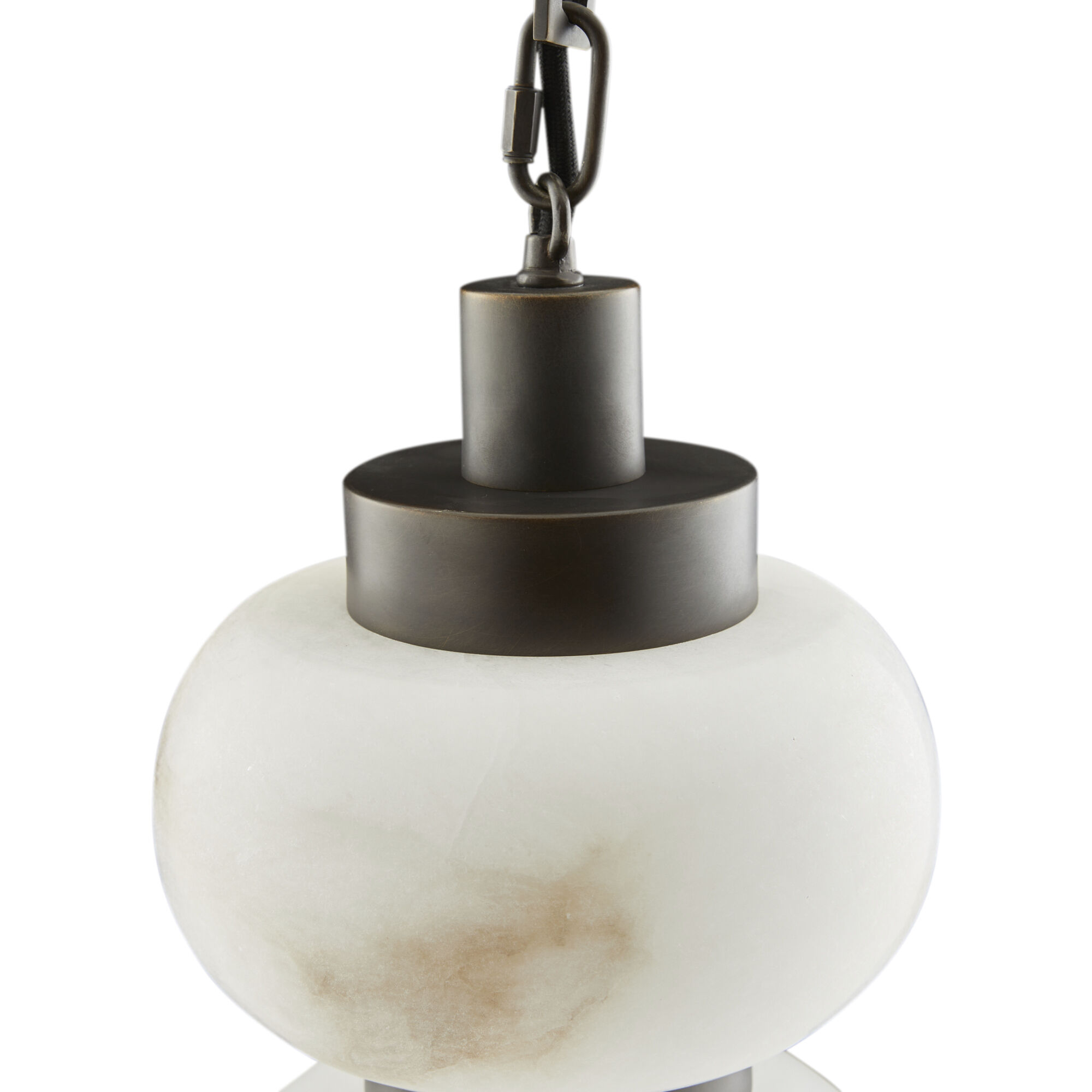 Rosemont 1 Light 9 inch Matte Swirl Glass Pendant Ceiling Light