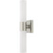 Aero 2 Light 18 inch Brushed Nickel ADA Bath Vanity Wall Light