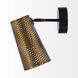 Wesley 5.12 inch Gold Wall Sconce Wall Light