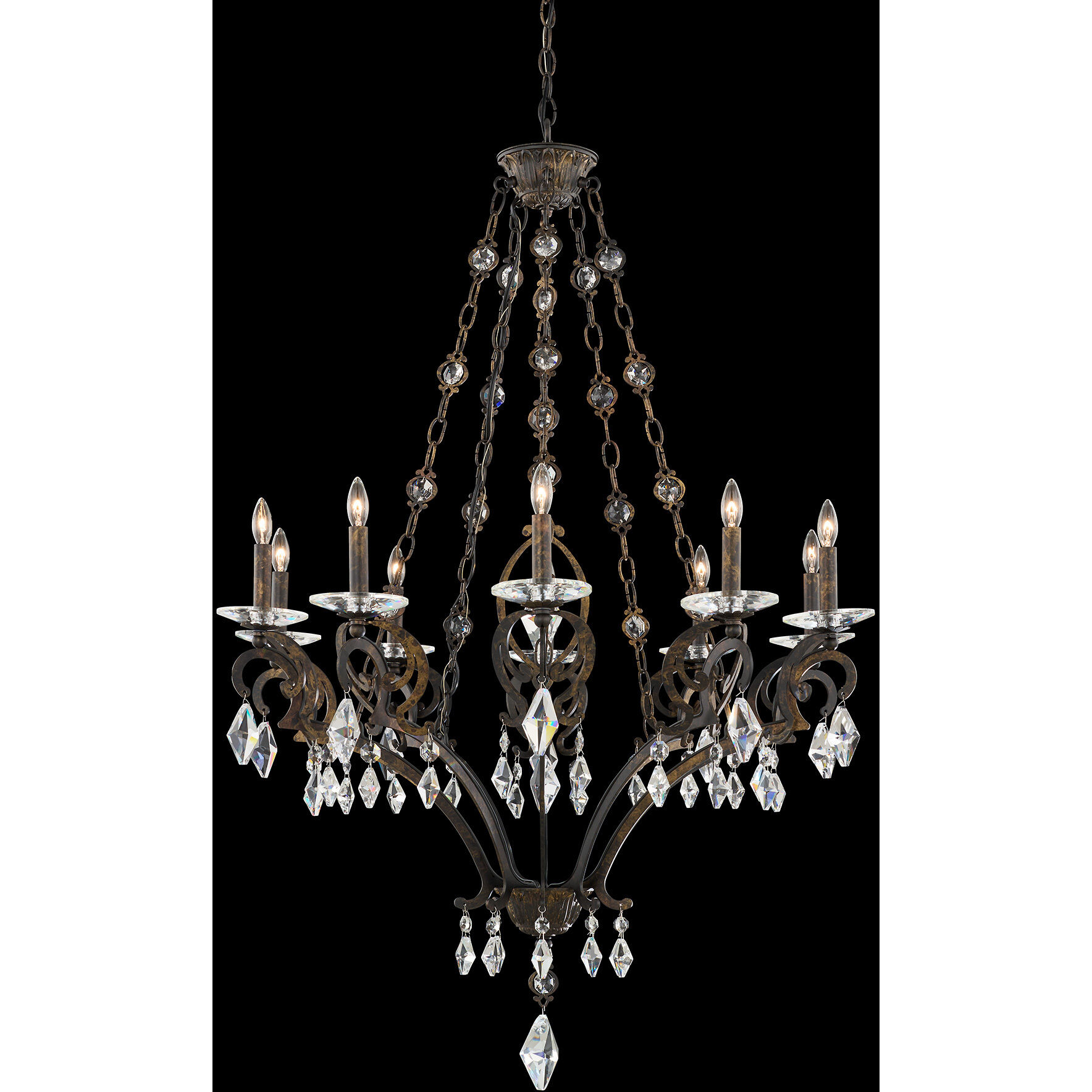 Signature Tamerlaine 10 Light 34.00 inch Chandelier
