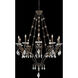 Signature Tamerlaine 10 Light 34 inch Etruscan Gold Chandelier Ceiling Light