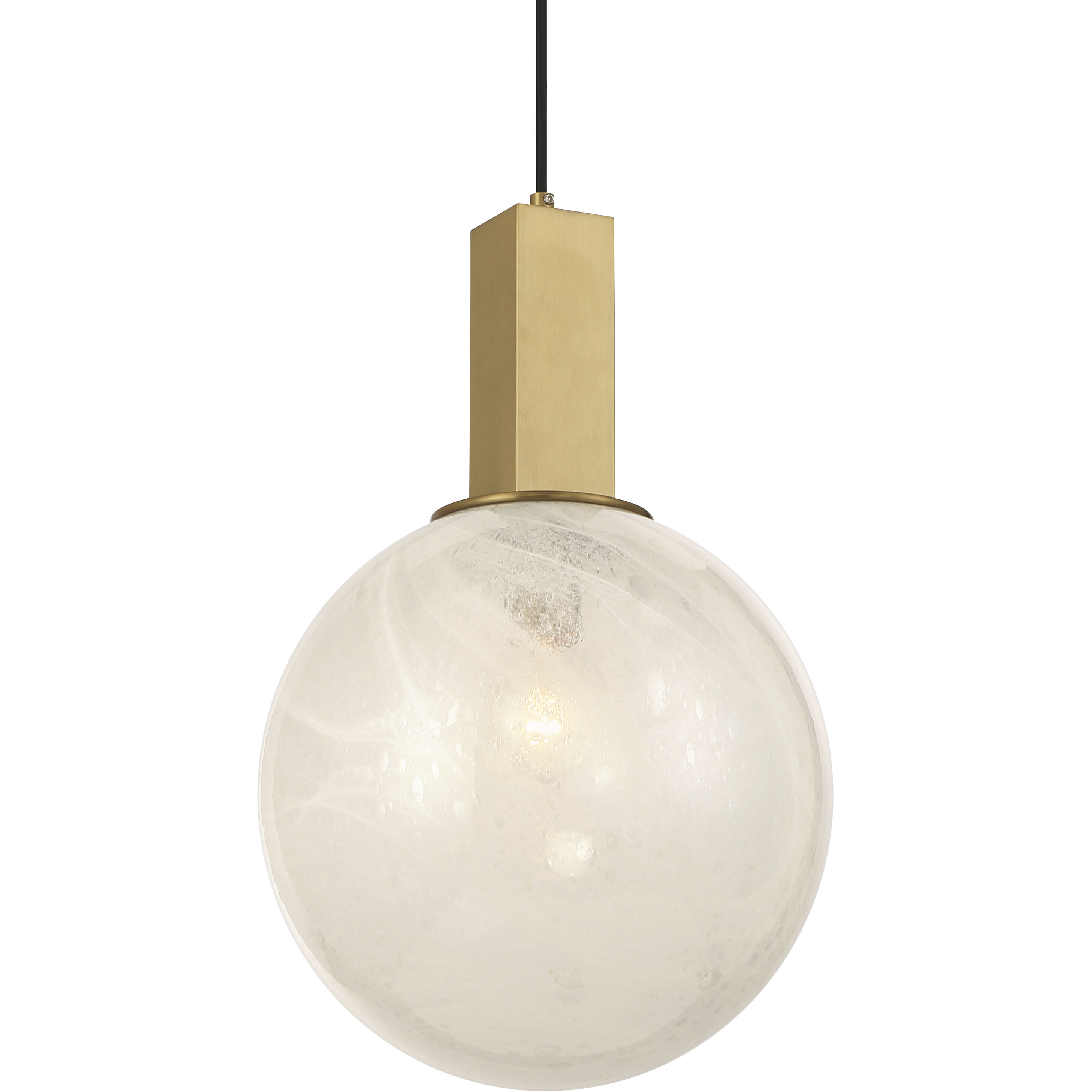 Narra 1 Light 12 inch Legacy Brass Pendant Ceiling Light