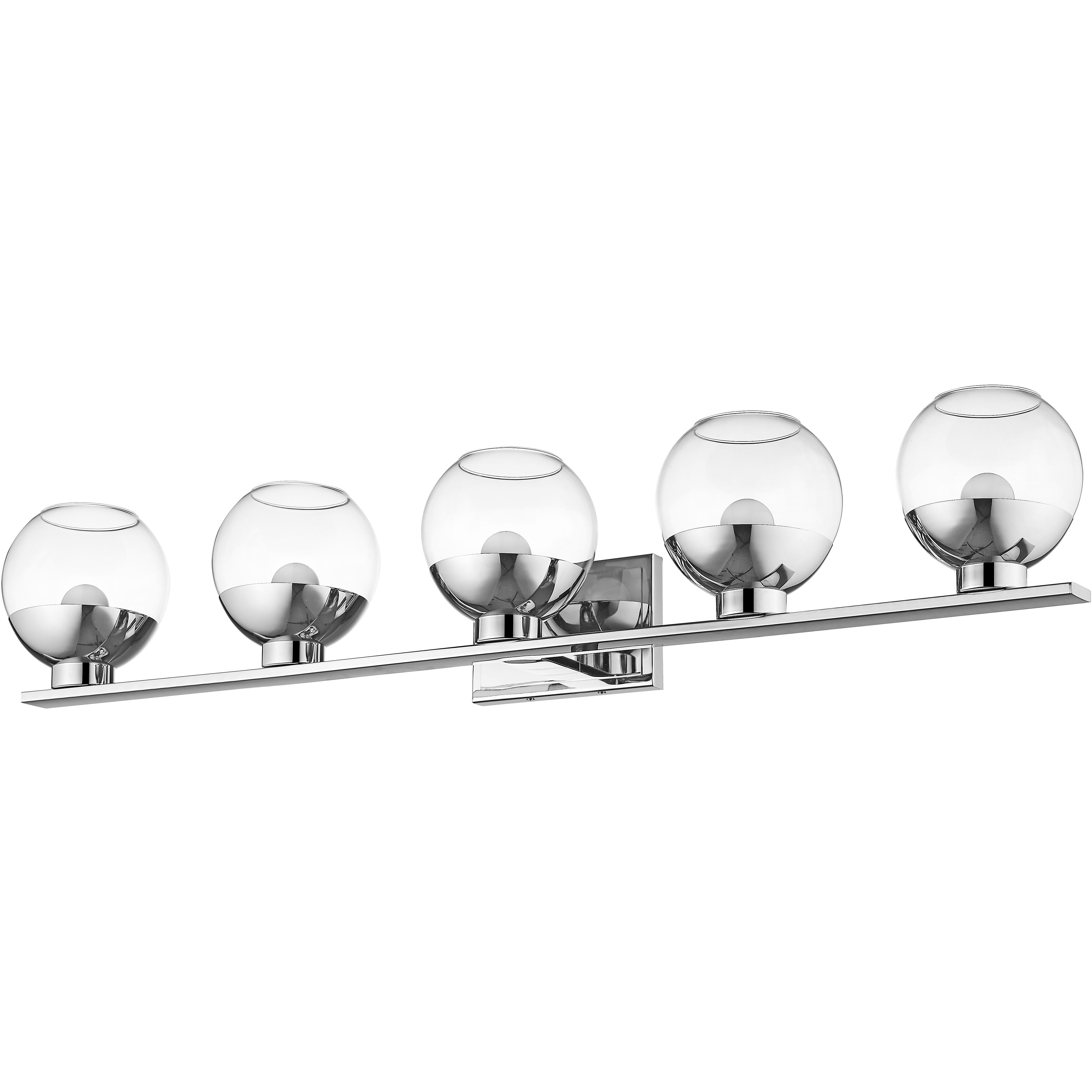 Osono LED 41.1 inch Chrome Vanity Wall Light