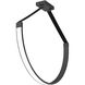 Regan LED 40 inch Matte Black Pendant Ceiling Light