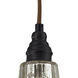 Danica 1 Light 8 inch Oil Rubbed Bronze Pendant Ceiling Light