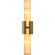 Virtue 1 Light 4.75 inch Aged Brass Sconce Wall Light