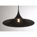 Bowdin 1 Light 24 inch Matte Black Pendant Ceiling Light