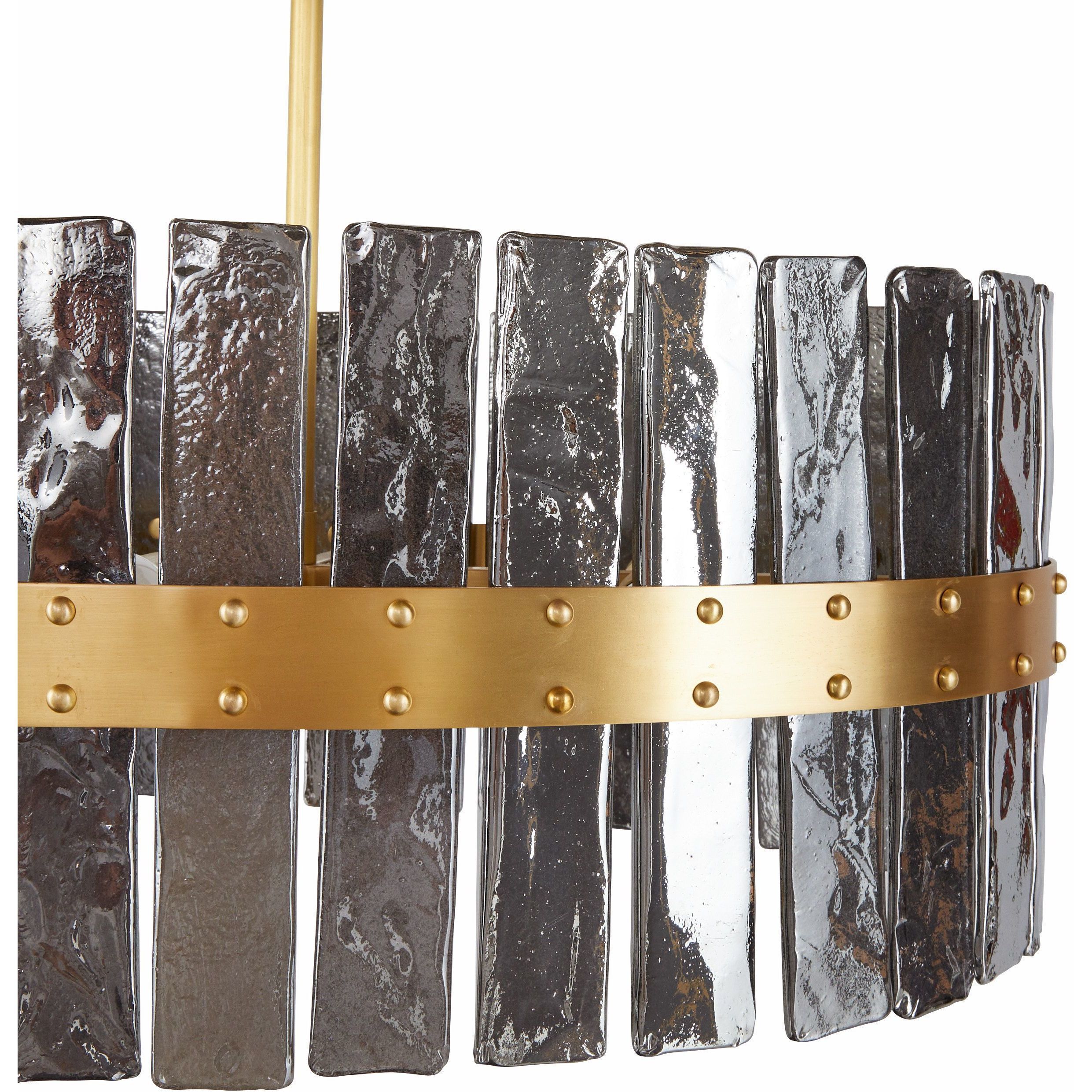 Sinclair 8 Light 41.5 inch Smoke Chandelier Ceiling Light