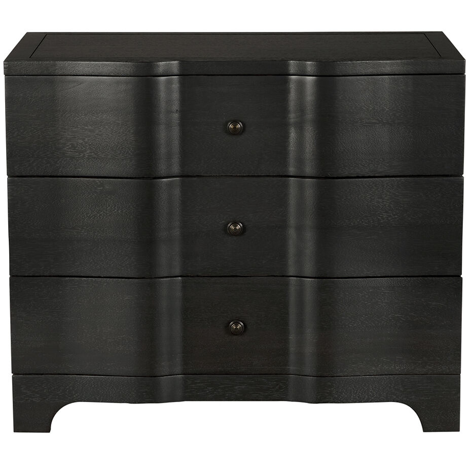 Claudie Ebony Walnut Chest