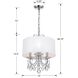 Othello 3 Light 14 inch Polished Chrome Mini Chandelier Ceiling Light in Clear Spectra
