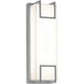 Beaumont LED 14.75 inch Textured Grey Outdoor Sconce