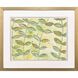 Shimmering Garden I & II Green and Multi and Yellow and Orange Framed Art, The Studio