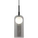 Kiran LED 4 inch Black Pendant Ceiling Light