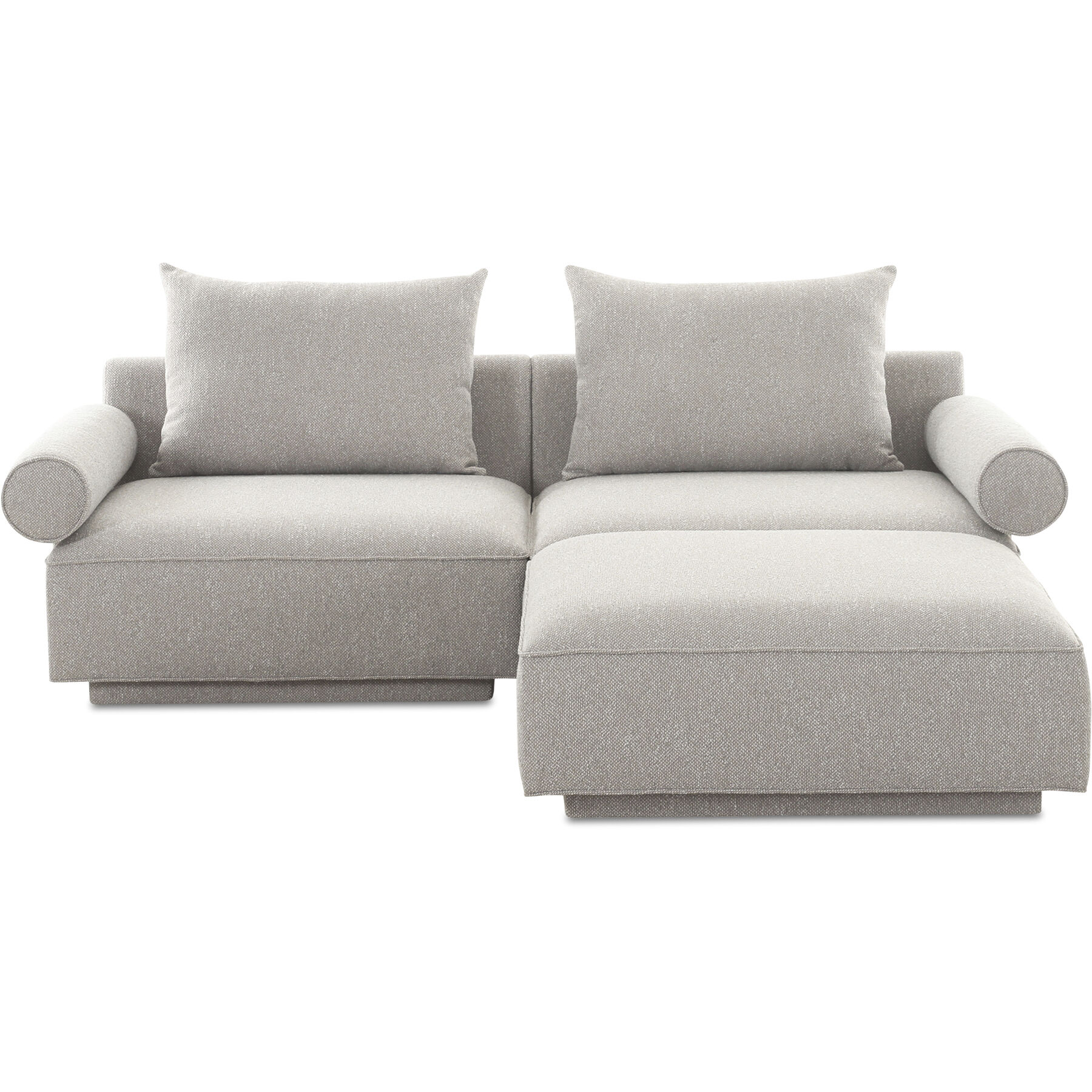 Rosello Grey Modular Sectional, Nook