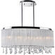Benson 5 Light 26 inch Chrome Island/Pool Table Light Ceiling Light