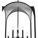 Dukestown 8 Light 22.75 inch Natural Iron Pendant Ceiling Light