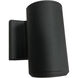 Oslo LED 6.25 inch Matte Black Outdoor Wall Sconce
