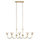 Flora Island Light Ceiling Light in Modern Gold