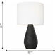 ED Ellen DeGeneres Breccia 25.88 inch 60 watt Cream Wash Table Lamp Portable Light