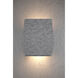 Hush Acoustic Wall Sconce Wall Light in 10.6 in, Light Grey