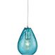 Lagoon 1 Light 6 inch Satin Nickel Pendant Ceiling Light