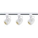 Brentwood 3 Light 120V White Track Kit Ceiling Light