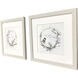 Joy Noel Gray and Green and Multi and Red Framed Art, Propac
