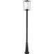 Sheridan 1 Light 116.5 inch Black Outdoor Post Mounted Fixture