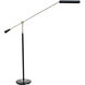 Grand Piano 26 inch 5 watt Black & Satin Nickel Piano Lamp Portable Light in Black with Satin Nickel